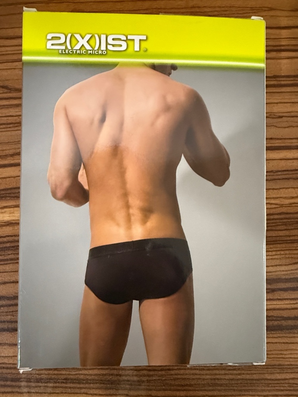 2xist Electric Micro No-Show Brief - Royal Blue with Green Neon ellastic. - Picture 6 of 7